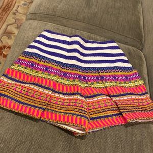 Alexis fun print high waist short